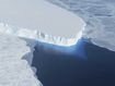 The Thwaites Glacier in Antarctica is being eaten away from below as warm, salty water flows underneath it according to new research.