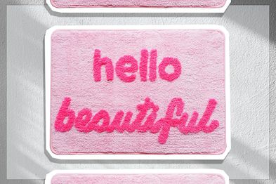 9PR: Evovee Hello Beautiful Mat, Pink