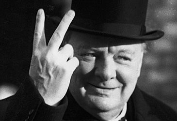 Which party did Winston Churchill lead as UK prime minister?