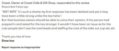 Cafe review