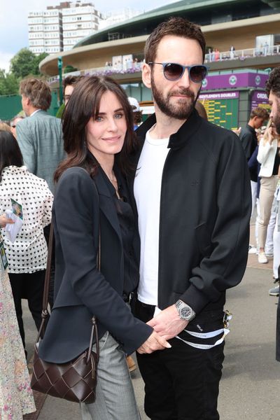Courteney Cox and Johnny McDaid 