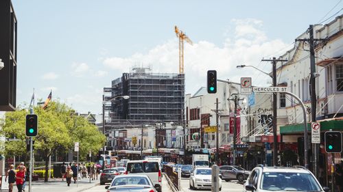 A residential apartment construction project in Sydney