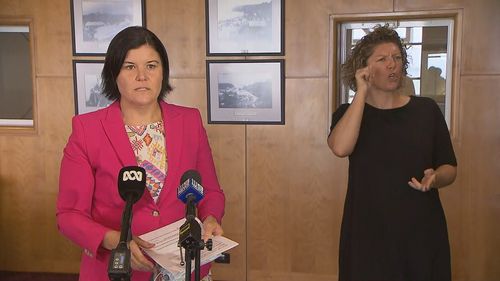 Northern Territory Health Minister Natasha Fyles announced a territory-wide outfoor mask mandate for seven days. 