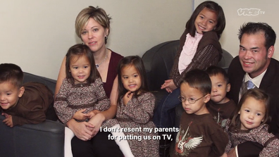 Gosselin family on Jon and Kate Plus 8