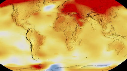 Collectively, the past eight years are the warmest years since modern recordkeeping began in 1880, NASA said. 