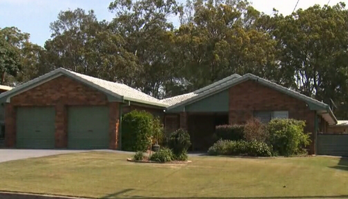 He allegedly broke into a Brisbane home and bashed an elderly man. 