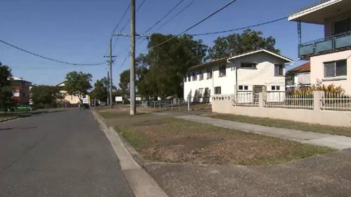 Two trees have been completely removed from this Chermside street.