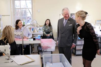 Prince Charles jokes about 'never-ending battle' with his weight during visit to his tailor