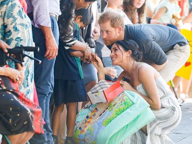 Prince Harry and Meghan Markle on Fraser Island