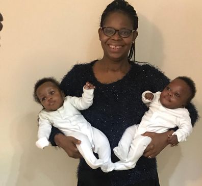 Woman shocked to learn she's birthed twins after being in an induced coma due to coronavirus