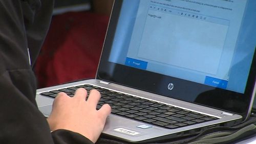 The internet went out at 69 schools across South Australia as students were sitting their online NAPLAN tests. 