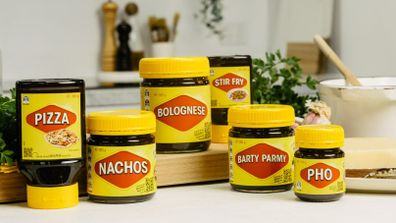 Vegemite launches new limited edition 'Mitey Meals' recipe labels.