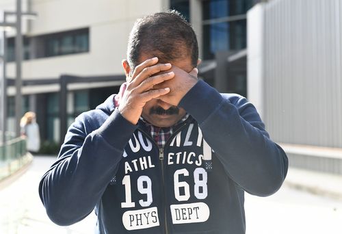Thomas accused of raping a 16 year old while operating as an Uber driving in July 2017. Picture: AAP