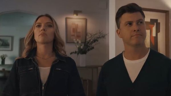 Super Bowl 2022 - Scarlett Johansson and Colin Jost for  - AdNews