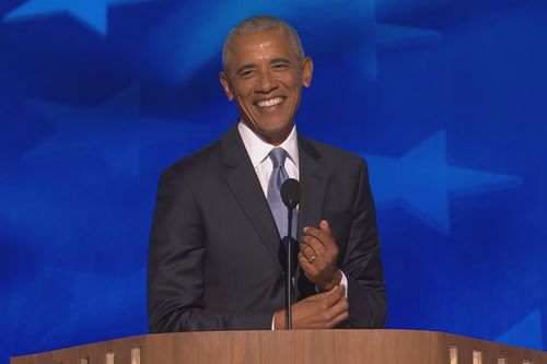 Former President Obama at Democratic National Convention