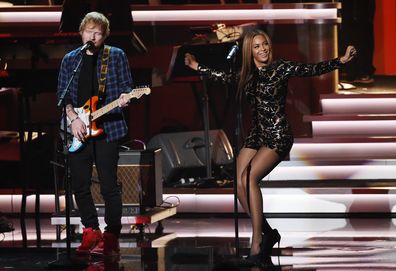 Beyoncé and Ed Sheeran