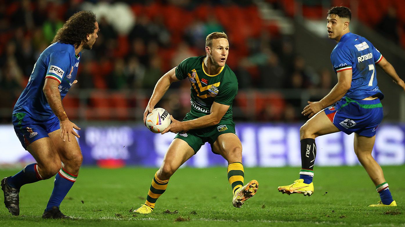 Daly Cherry-Evans' passionate message after combining with Nathan Cleary in Kangaroos' win over Italy