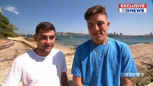 Sydney Harbour Bull Shark catch teen fishermen