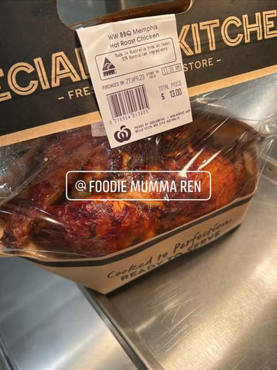 Foodie Mumma Ren shares news of new chicken flavour at Woolworths