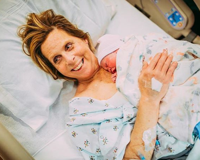 A grandmother has given birth to her granddaughter.