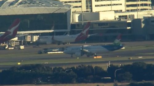 India cricket flight touches down in Sydney