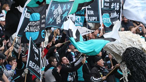 Port Adelaide membership higher than Crows for first time