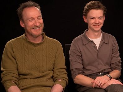 (L-R) David Thewlis and Thomas Brodie-Sangster