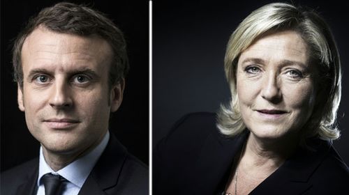 Macron and Le Pen qualify for French presidential run-off