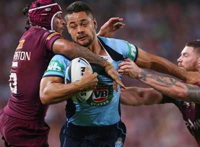 The incident did little to quell NSW who then scored via Jarryd Hayne.