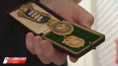Family is tracked down and reunited with missing World War I medals 