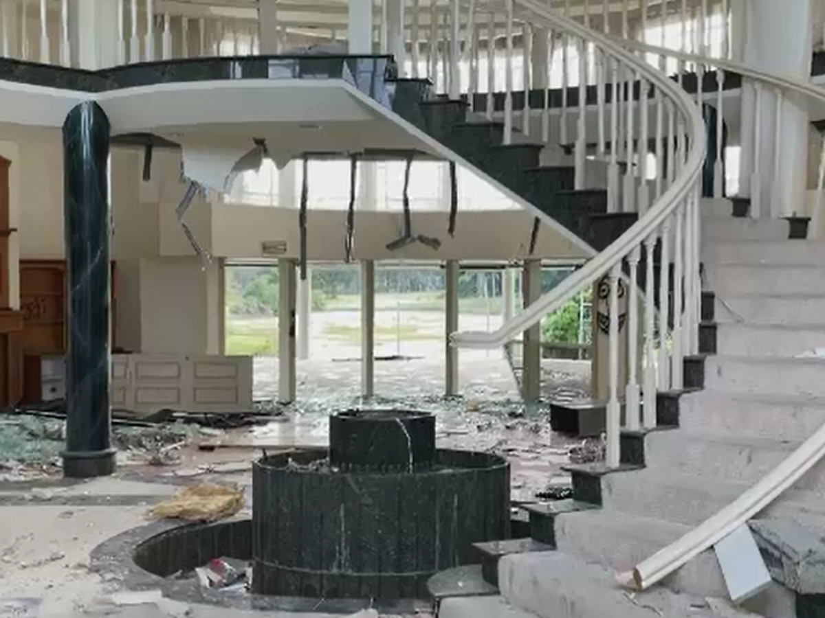 Abandoned Gold Coast Mansion Trashed By Squatters