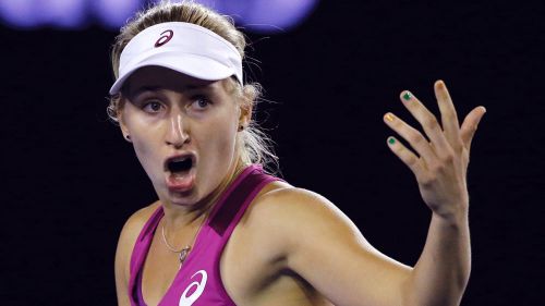 Gavrilova out of the Australian Open after loss to 10th seed