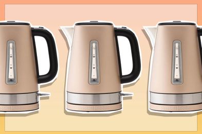 Uber Appliance 1.8L Glass & Stainless Steel Water Boiler, Heater & Electric Tea  Kettle