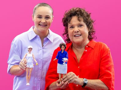 Ash Barty & Evonne Goolagong Cawley immortalised in Barbie Doll 