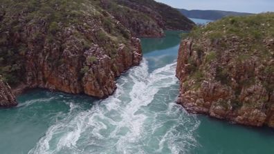 Riding through the Horizontal Falls is a bucket list item for thousands of visitors, but the state government has swung the axe on the Kimberley tourism experience.