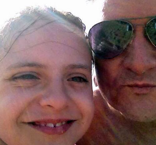 A supplied image obtained Monday, Oct. 17, 2016 of Fernando Manrique's and his daughter Elisa.