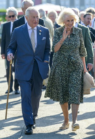 King Charles and Queen Camilla visit the Chelsea Flower Show on Monday May 19, 2025.