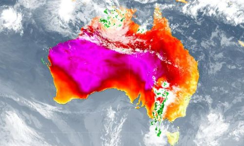 In the town of Onslow temperatures hit 50.7C, matching the hottest day on Australian record, originally established in Oodnadatta, in South Australia in 1960.