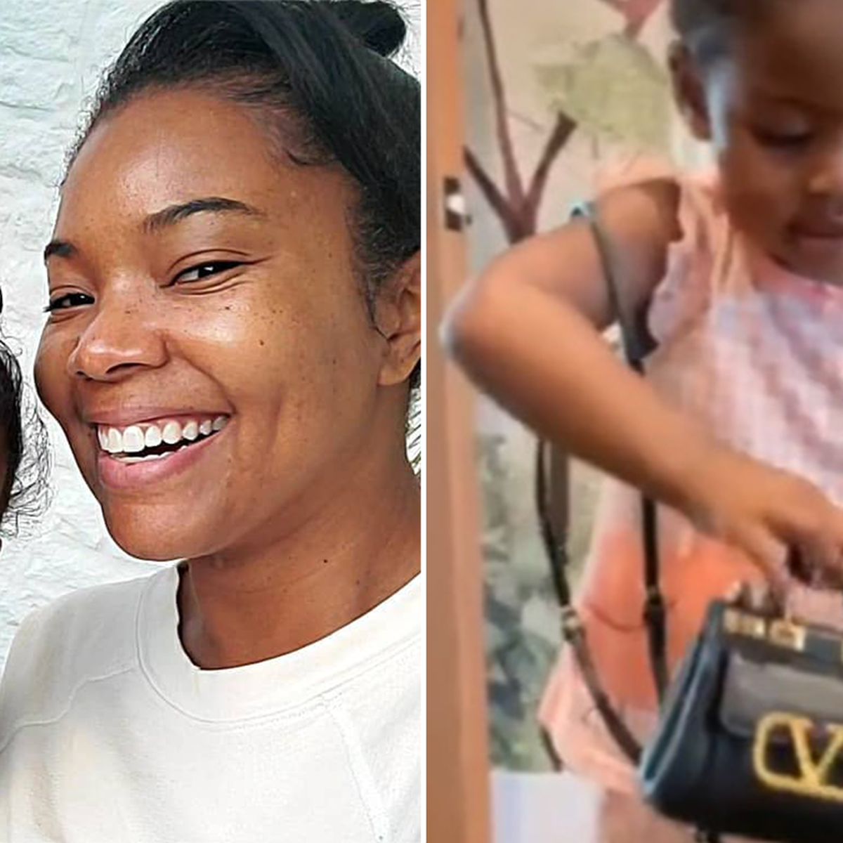 Actress Gabrielle Union Sets The Record Straight After Copping Backlash Over Two Year Old Daughter S 4800 Designer Handbag 9celebrity