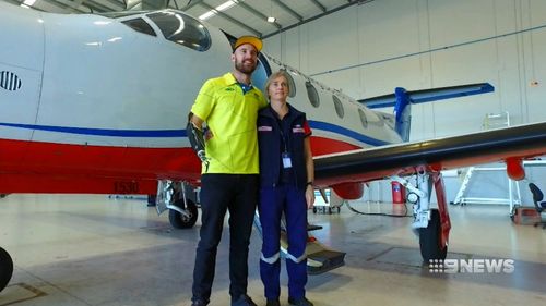 Sean and Fiona Dickson. (9NEWS)