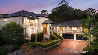 western sydney luxury real estate 12 Lomond Place Castle Hill