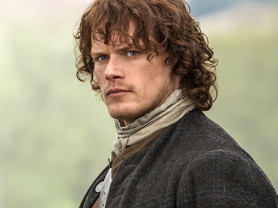 Outlander, Jamie Fraser played by actor Sam Heughan