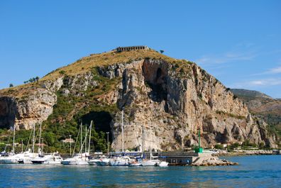 Temple of Jupiter Anxur, in Terracina.