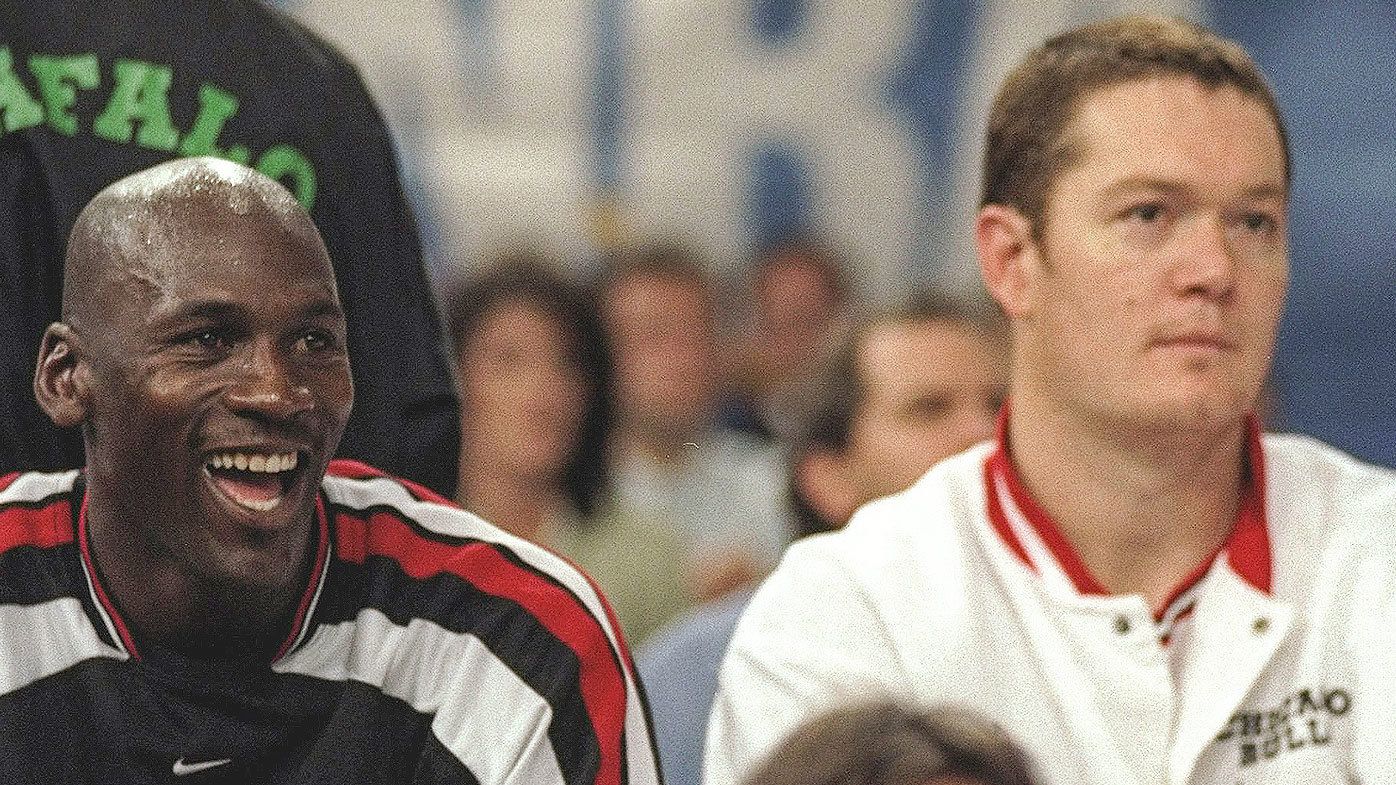 Michael Jordan, Luc Longley