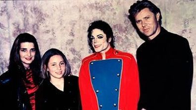 Michael Jackson and Richard Wilkins