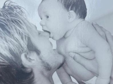 David Beckham with son Cruz Beckham