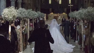 Victoria Swarovski Wears Wedding Dress With 500,000 Crystals