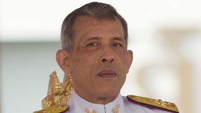 Thailand's King Vajiralongkorn Bodindradebayavarangkun in Bangkok, Thailand, Friday, May 12, 2017. 