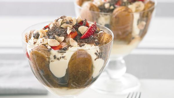 Coffee berry trifles