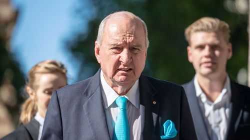 Alan Jones is being sued over comments he made during 32 broadcasts in 2014 and 2015.  Picture: AAP